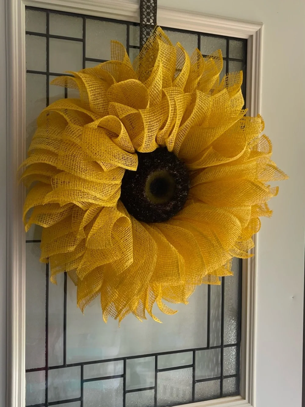 *NWT Sunflower Spring Theme Front Door Wreath